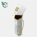 Morden-design White Cardboard Pentágono Shape Wine Box